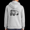 Essential Fleece Full Zip Hooded Sweatshirt Thumbnail