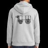 Essential Fleece Full Zip Hooded Sweatshirt Thumbnail