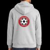 Essential Fleece Full Zip Hooded Sweatshirt Thumbnail