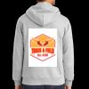 Essential Fleece Full Zip Hooded Sweatshirt Thumbnail