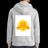 Essential Fleece Full Zip Hooded Sweatshirt Thumbnail