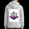 Essential Fleece Full Zip Hooded Sweatshirt Thumbnail