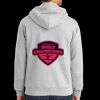 Essential Fleece Full Zip Hooded Sweatshirt Thumbnail