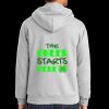 Essential Fleece Full Zip Hooded Sweatshirt Thumbnail