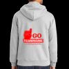 Essential Fleece Full Zip Hooded Sweatshirt Thumbnail