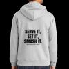 Essential Fleece Full Zip Hooded Sweatshirt Thumbnail