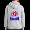 Essential Fleece Full Zip Hooded Sweatshirt Thumbnail