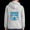 Essential Fleece Full Zip Hooded Sweatshirt Thumbnail
