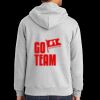 Essential Fleece Full Zip Hooded Sweatshirt Thumbnail