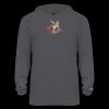 Youth B-Core Long Sleeve Hooded T-Shirt Thumbnail